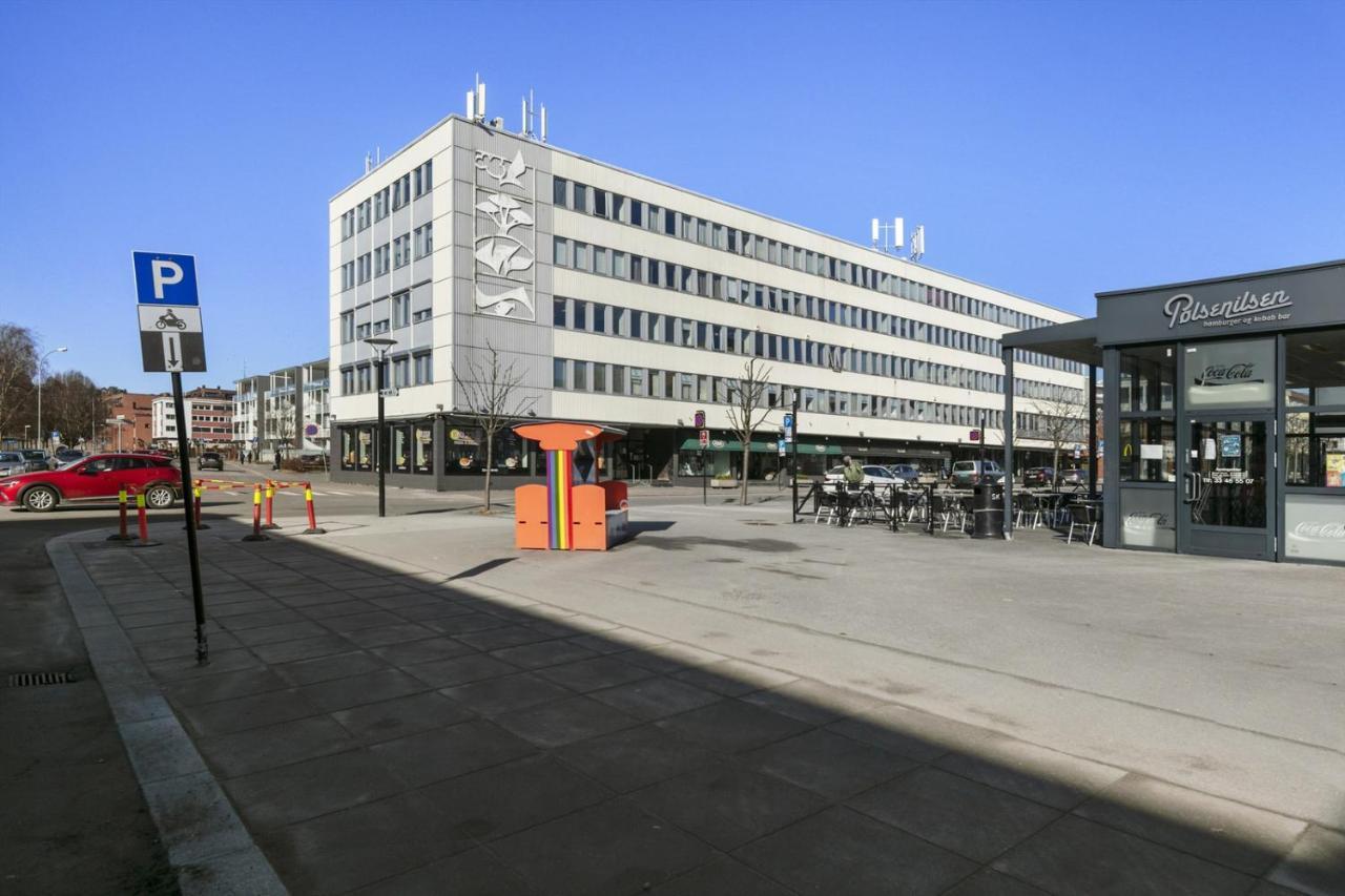 Moderne Leilighet I Sentrum Av Sandefjord Apartment Exterior foto